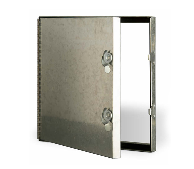 Hinge and CAM Latch Duct Door