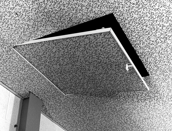Sesame Concealed Grid Ceiling Hatch